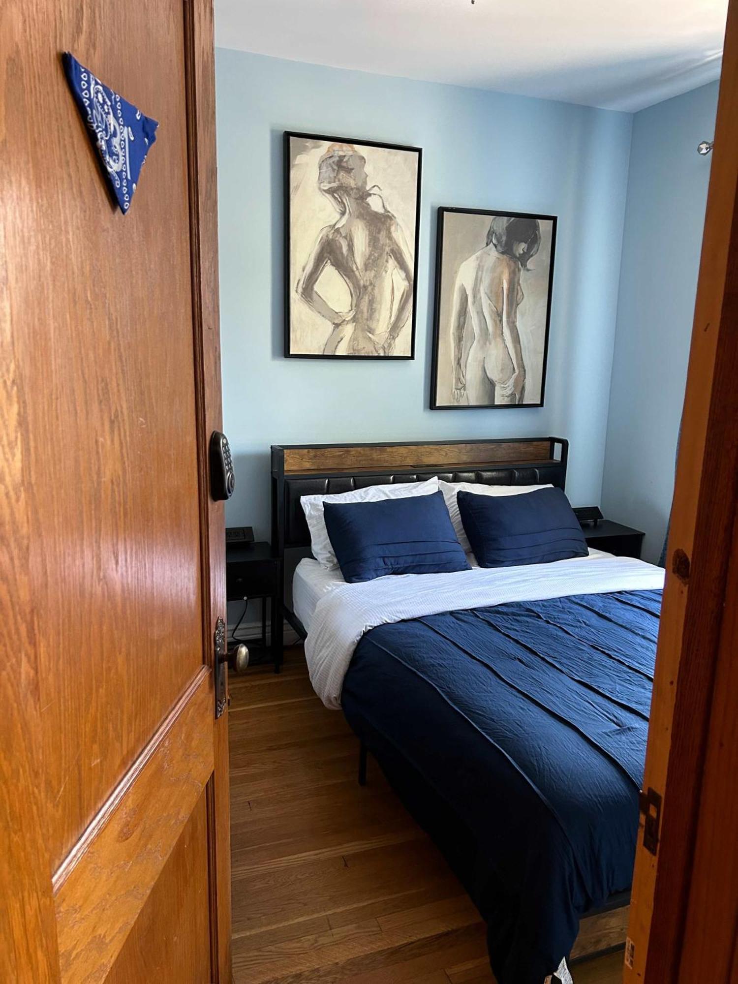Blue Room In Dorothy'S Bnb Chicago Eksteriør billede