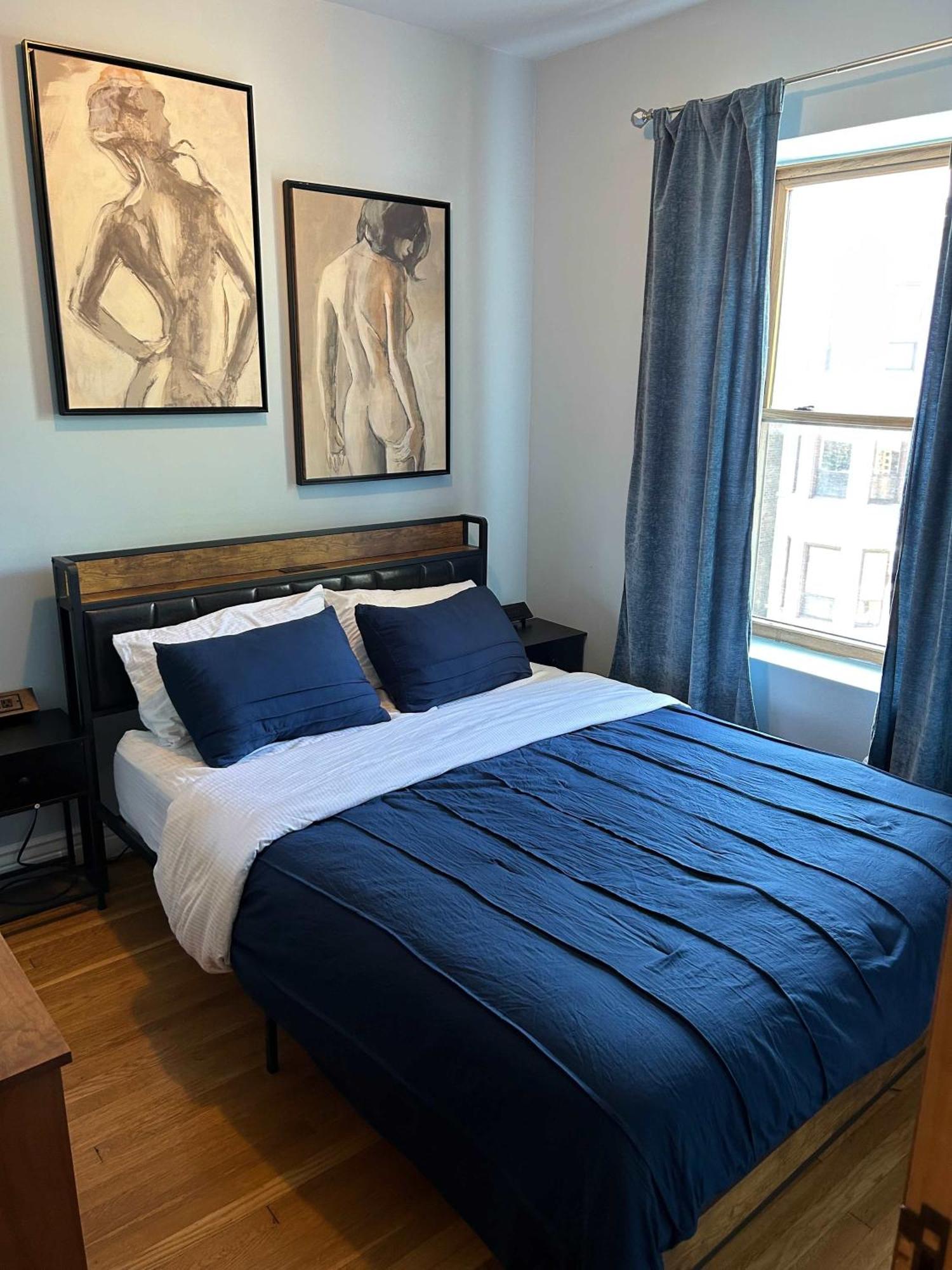 Blue Room In Dorothy'S Bnb Chicago Eksteriør billede